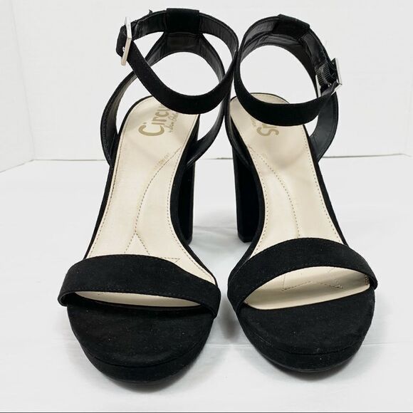 Circus Sam Edelman Abigail Black Heeled Sandals - Picture 3 of 7